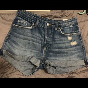 &Denim Jean shorts